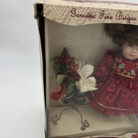 Collectors Choice Hand Painted Fine Bisque Porcelian Limited Edition Doll - Picture 7 of 9